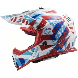 Bild von Motocross Helm LS2 Fast EVO Funky (MX437)