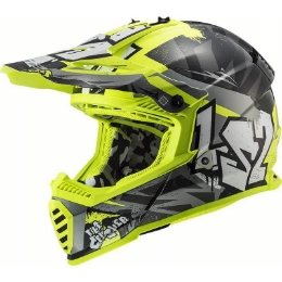 Bild von Kinder Motocross Helm LS2 Fast EVO Mini Evo Crusher  MX437J
