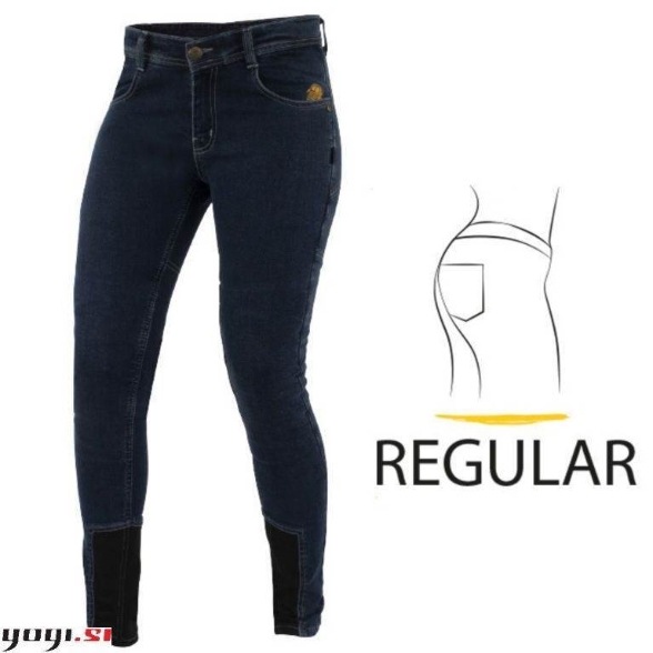 Bild von Trilobite All Shape Regular Damen Motorradjeans