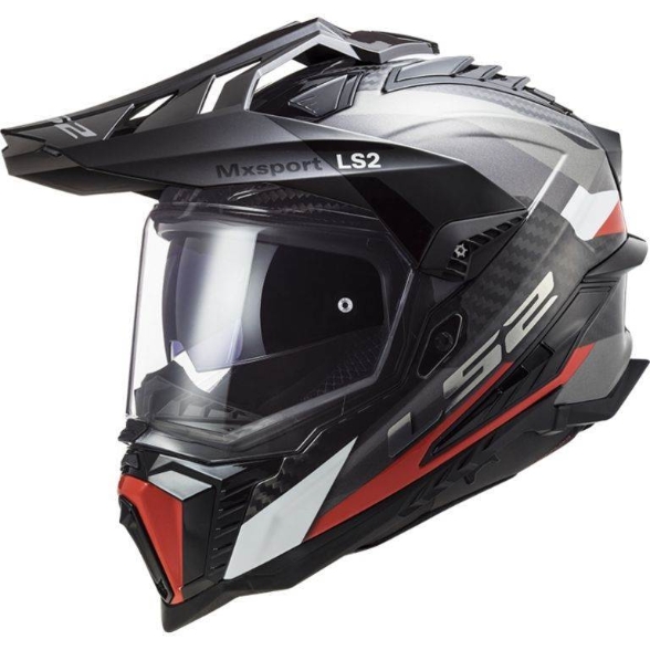 Bild von Adventure Motorradhelm LS2 Explorer carbon Frontier 
