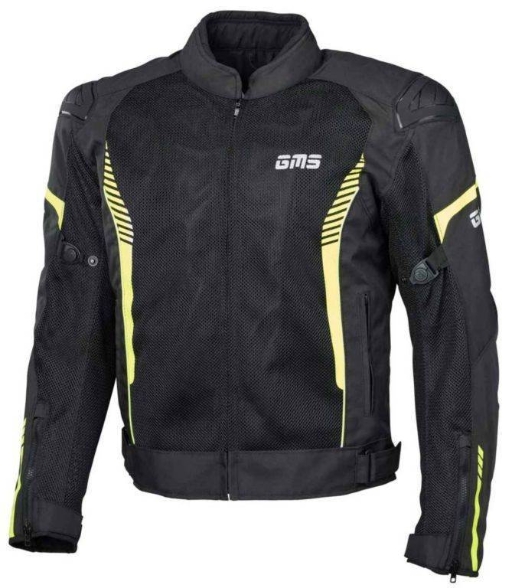 Bild von Jacke GMS Samu Mesh schwarz-gelb