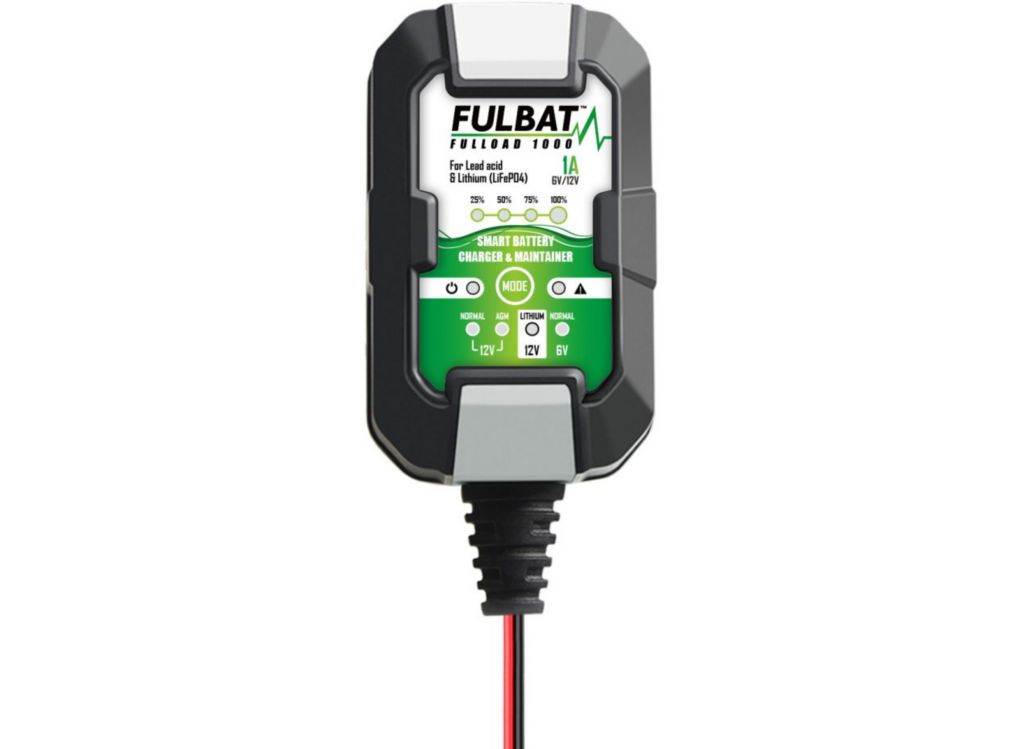 Pametni vzdrževalec in polnilec za akumulator FULBAT Fulload 1000 (6-12V/1A)