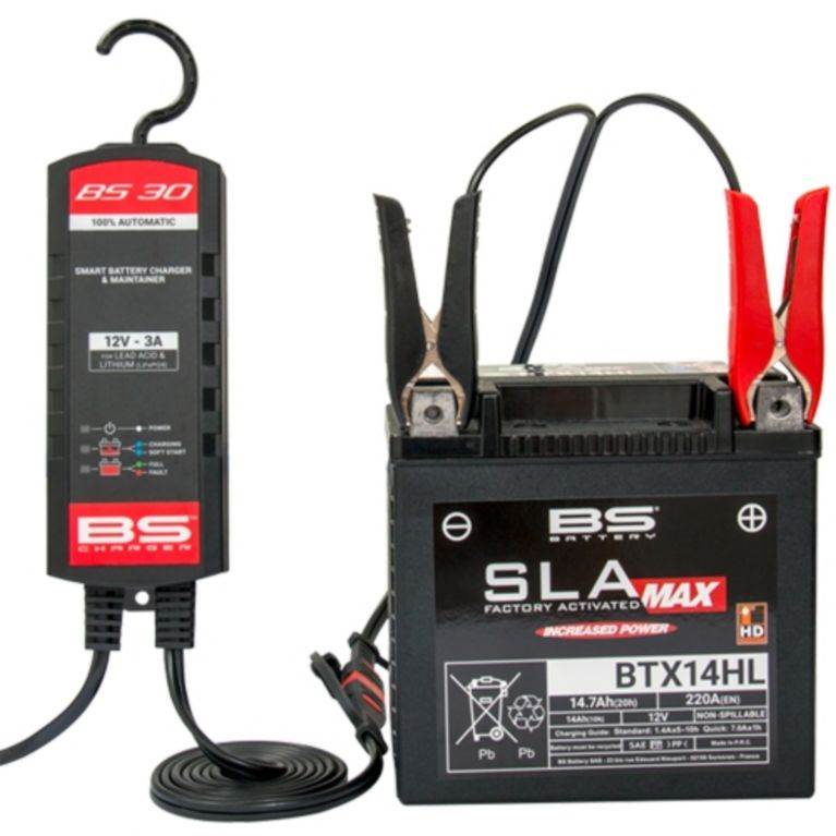 BS 30 Smart Charger, 12V/60Ah-3A Smart-Ladegerät und Batterieerhaltungsgerät