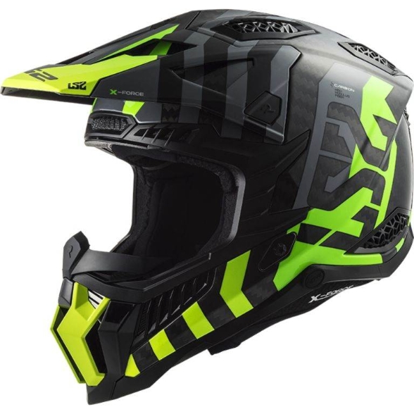 Bild von Premium Motocross Helm LS2 X-Force carbon (MX703)