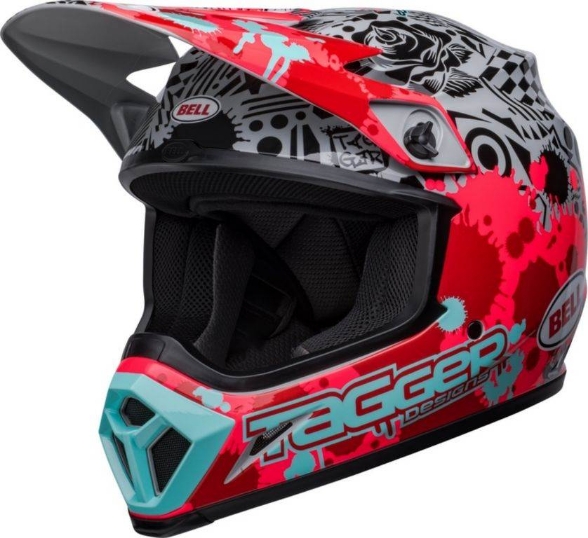 Bild von Premium Motocross Helm Bell MX 9 Mips Tagger