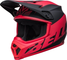 Bild von Premium Motocross Helm Bell MX 9 Mips Disrupt, schwarz/rot