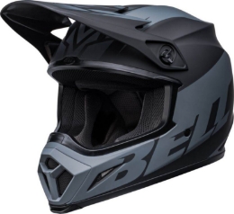 Bild von Premium Motocross Helm Bell MX 9 Mips Disrupt, schwarz/grau