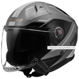 Jet-Motorradhelmen